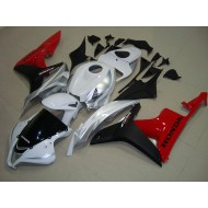 ABS Plástica Honda CBR 600 RR 07-08 - Blanco Negro Rojo