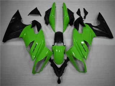 ABS Plástica Kawasaki EX650 09-11 - Verde Negro