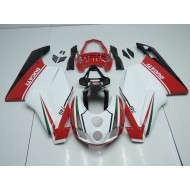 Carenado Ducati 749 999 03-04 - Blanco Rojo con Cola Open