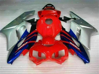 Carenado Honda CBR 1000 RR 04-05 - Rojo Plata Azul