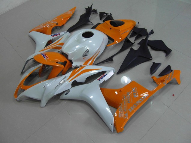 Carenado Honda CBR 600 RR 07-08 - Blanco Perla Naranja Carenado Honda CBR 600 RR 07-08 - Blanco Perla Naranja
