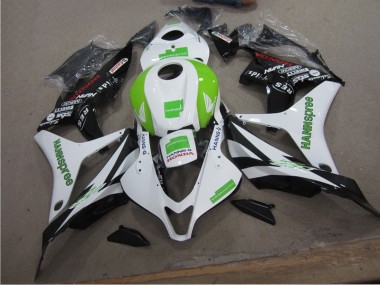 Carenado Honda CBR 600 RR 07-08 - Blanco Verde Hannspree