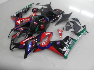 Carenado Honda CBR 600 RR 07-08 - Negro Rojo Pata