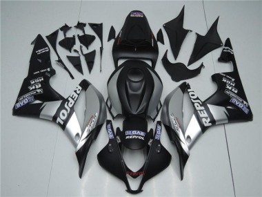 Carenado Honda CBR 600 RR 07-08 - Plata Repsol Negro