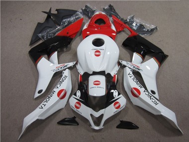 Carenado Honda CBR 600 RR 07-08 - Rojo Blanco Negro Konica Minolta