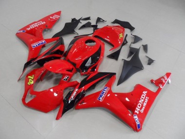 Carenado Honda CBR 600 RR 07-08 - Rojo Negro Carrera