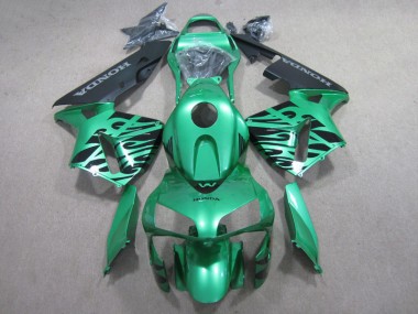 Carenado Honda CBR 600 RR 07-08 - Verde Negro