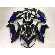 Carenado Kawasaki EX650 12-16 - Llama azul negra