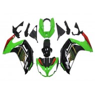 Carenado Kawasaki EX650 12-16 - Verde Negro