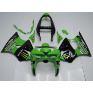 Carenado Kawasaki ZX6R 98-99 - Verde Monster