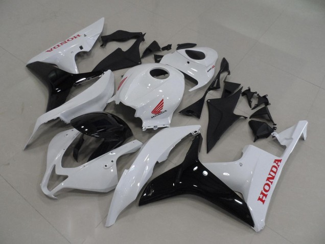 Carenado & Plástico Honda CBR 600 RR 07-08 - Blanco Negro Carenado & Plástico Honda CBR 600 RR 07-08 - Blanco Negro