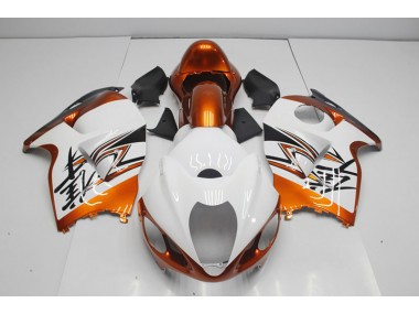 Carenado Suzuki GSXR 1300 Hayabusa 96-07 - Blanco Naranja