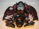 Carenado Suzuki GSXR 1300 Hayabusa 96-07 - Negro Rojo Llama Carenado Suzuki GSXR 1300 Hayabusa 96-07 - Negro Rojo Llama
