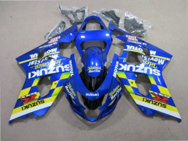 Carenado Suzuki GSXR 600 K4 04-05 - Azul Telefumia Movistar