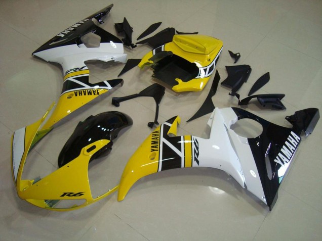 Carenado Yamaha R6 03-05 - Amarillo Aniversario Carenado Yamaha R6 03-05 - Amarillo Aniversario
