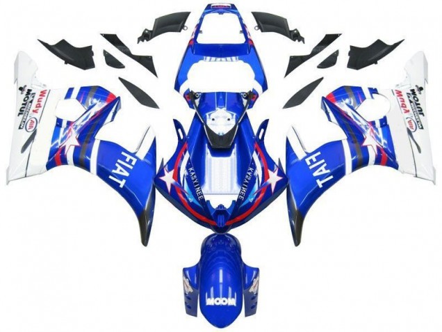 Carenado Yamaha R6 03-05 - Azul Estrella Fiat Carenado Yamaha R6 03-05 - Azul Estrella Fiat
