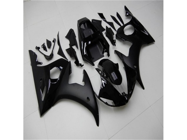 Carenado Yamaha R6 03-05 - Brillante Negro Mate
