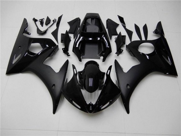 Carenado Yamaha R6 03-05 - Brillante Negro Mate