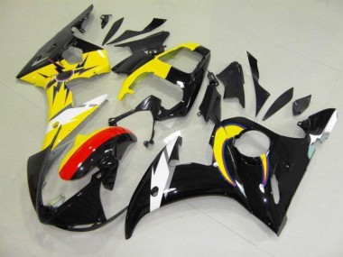 Carenado Yamaha R6 03-05 - Moon Negro Amarillo