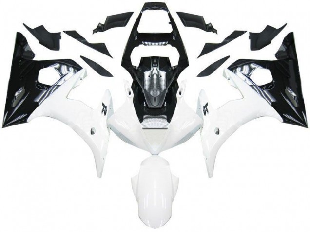 Carenado Yamaha R6 03-05 - Negro Blanco