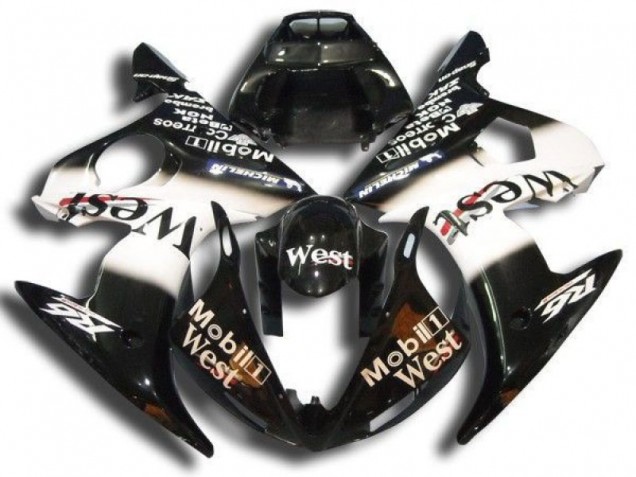 Carenado Yamaha R6 03-05 - Negro Mobil West