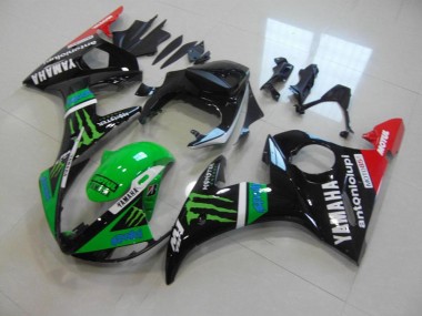 Carenado Yamaha R6 03-05 - Verde Monster