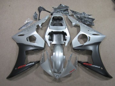 Carenados Yamaha R6 03-05 - Plata Negro
