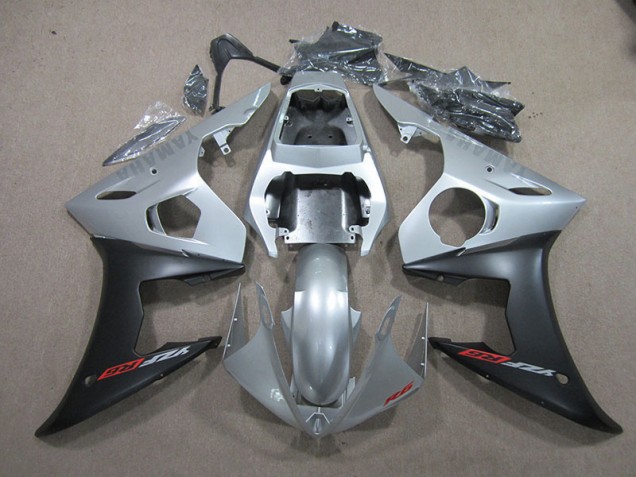 Carenados Yamaha R6 03-05 - Plata Negro
