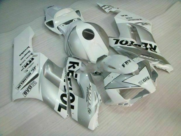 Kit Carenado ABS Completo Honda CBR 1000 RR 04-05 - Plata Blanco Repsol
