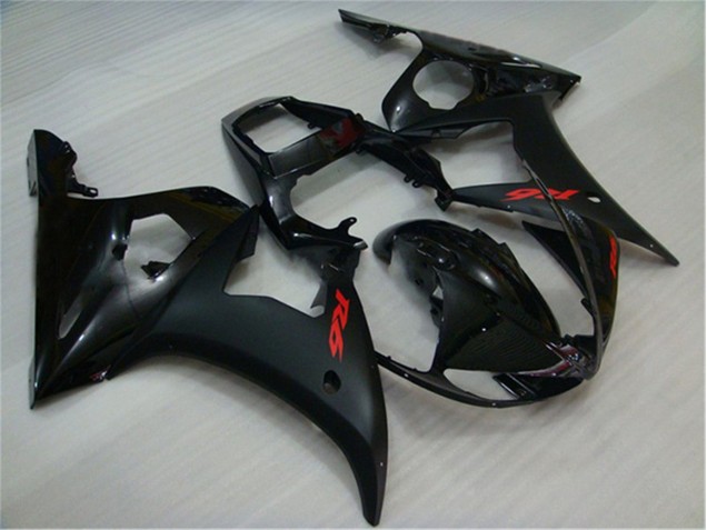Kit Carenado ABS Completo Yamaha R6 03-05 - Negro
