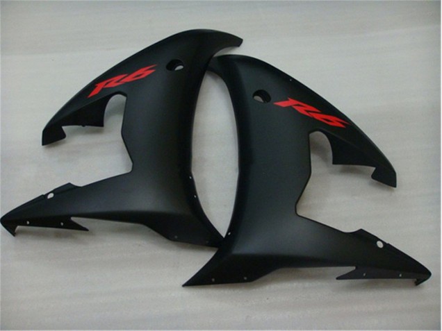 Kit Carenado ABS Completo Yamaha R6 03-05 - Negro