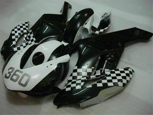 Kit Completo Carenado Honda CBR 1000 RR 04-05 - Blanco Negro