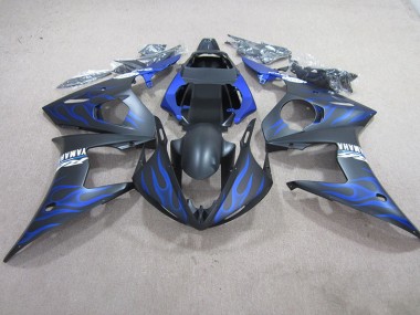 Kit Completo Carenado Yamaha R6 03-05 - Llama azul negra