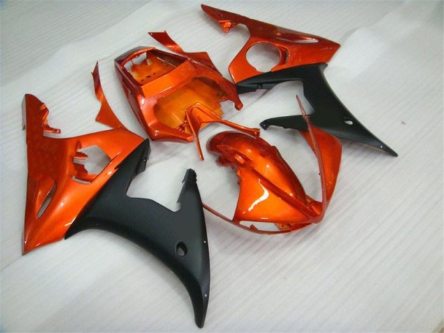 Kits Carenado Yamaha R6 03-05 - Naranja Negro
