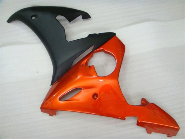 Kits Carenado Yamaha R6 03-05 - Naranja Negro