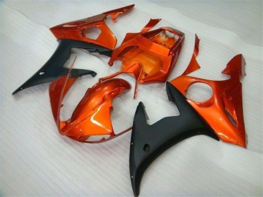 Kits Carenado Yamaha R6 03-05 - Naranja Negro