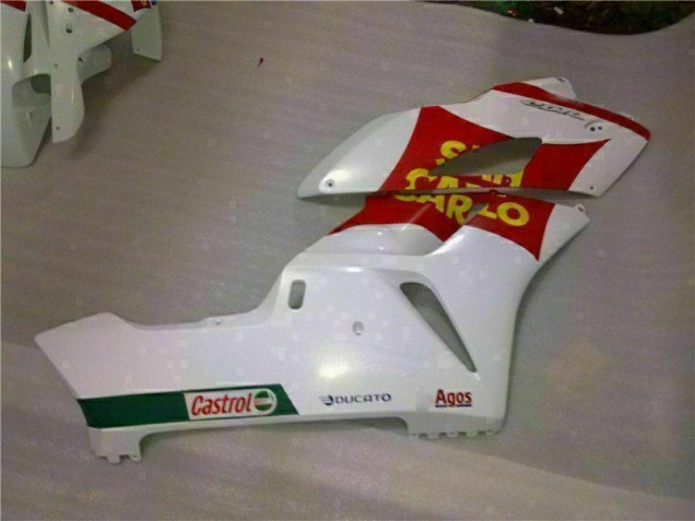 Kits Completo Carenado ABS Honda CBR 1000 RR 04-05 - Blanco Rojo