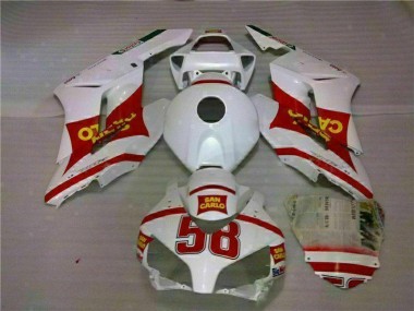 Kits Completo Carenado ABS Honda CBR 1000 RR 04-05 - Blanco Rojo