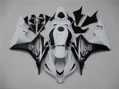 Kits Completo Carenado Honda CBR 600 RR 07-08 - Blanco Negro