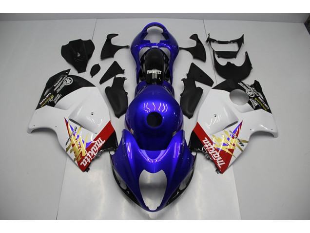 Kits Completo Carenado Suzuki GSXR 1300 Hayabusa 96-07 - Azul Blanco