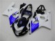 Carenado Moto Suzuki GSXR 600/750 2004-2005 - Blanco Azul Negro