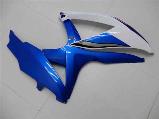 Carenados Moto Suzuki GSXR 600/750 2008-2010 - Blanco Azul