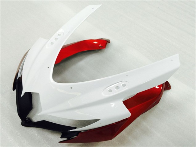 Carenados Moto Suzuki GSXR 600/750 2008-2010 - Blanco Rojo Negro Brillante
