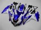 Carenados Moto Suzuki GSXR 600/750 2008-2010 - Blanco Azul Negro Rojo Línea