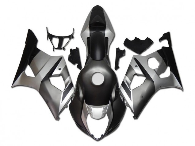 Carenados Moto Suzuki GSXR 1000 2003-2004 - Plata Gris Negro