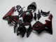 Kits Carenado Moto Honda CBR600RR 2005-2006 - Negro Brillante Rojo Llama
