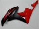 Carenado Moto Honda CBR600RR 2007-2008 - Rojo Negro Mate