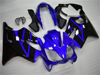 Kits Carenado Moto Honda CBR600 F4i 2004-2007 - Azul Negro Brillante