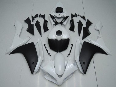 Carenado Moto Yamaha YZF R1 2007-2008 - Blanco Negro Mate