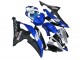 Carenados Moto Yamaha YZF R6 2008-2016 - Blanco Azul Negro Mate Yamalube